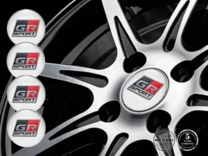 Toyota Pegatinas de Cúpula Edición Etiquetas de Emblemas de Resina